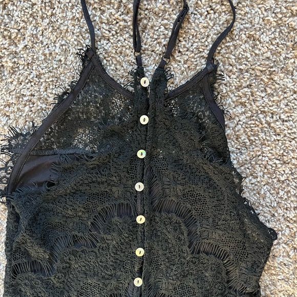 Lightly Worn 1 x, Free People Black Shell Intimately Dress, Size S. - Picture 5 of 8